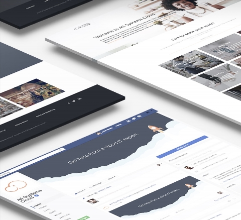 Criador de sites simples
